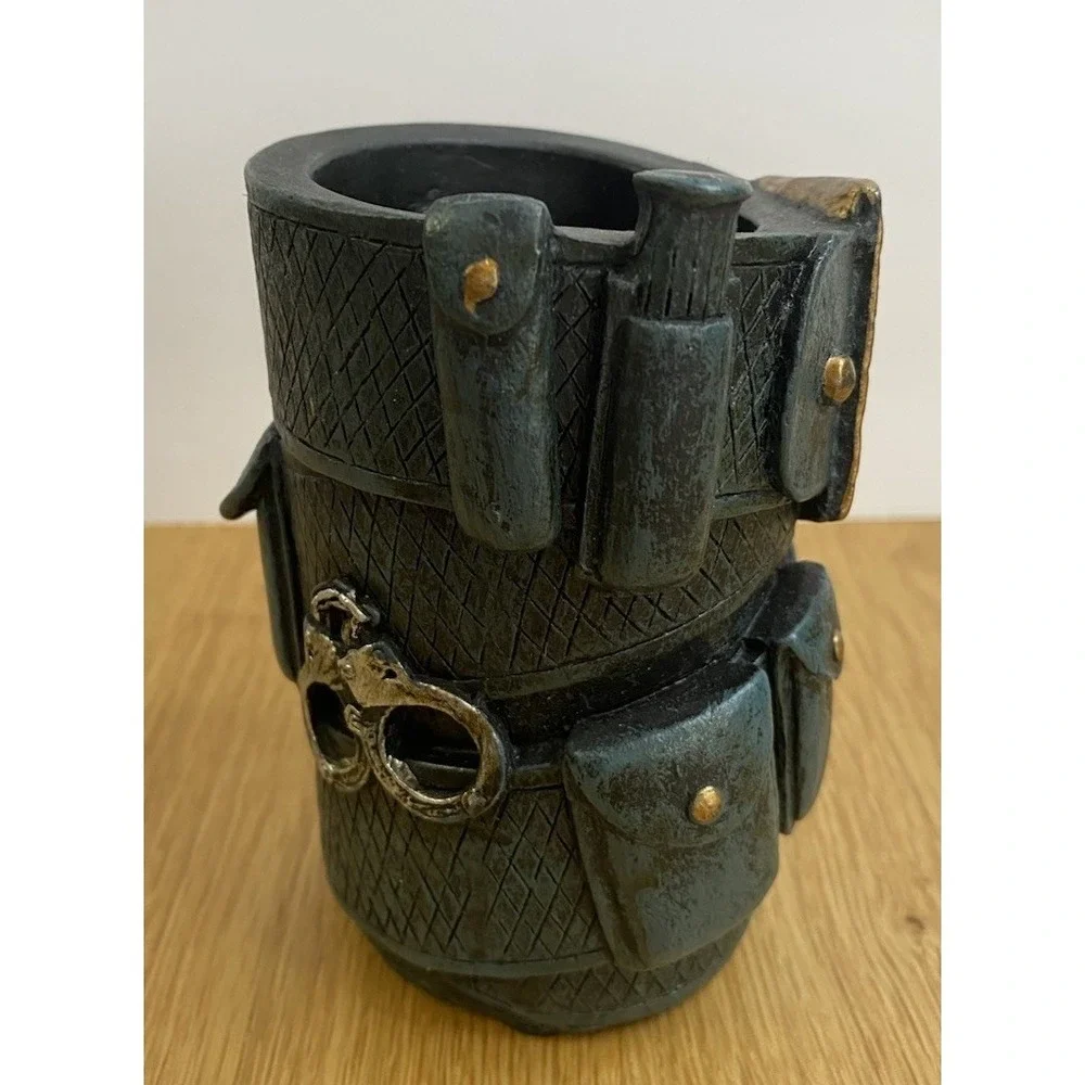 Police Duty Belt Pen Holder Desk Organizer Law Enforcement Novelty Office Gift